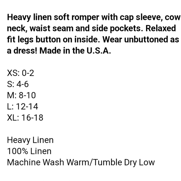 Bryn Walker Atticus cowl neck linen romper/jumpsuit - Picture 13 of 13